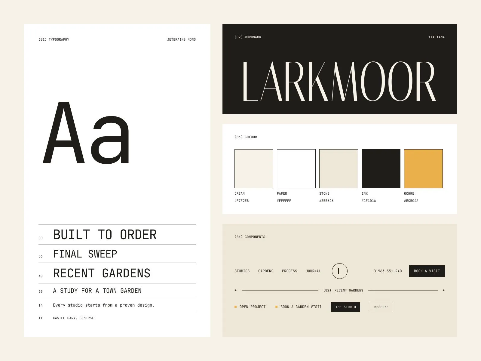 Larkmoor design system