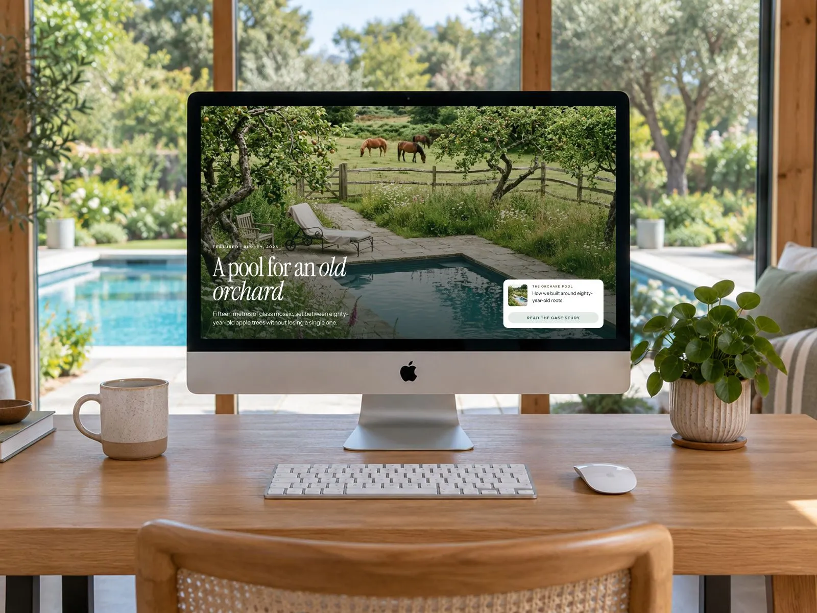 Sherrin & Vale website on a desktop