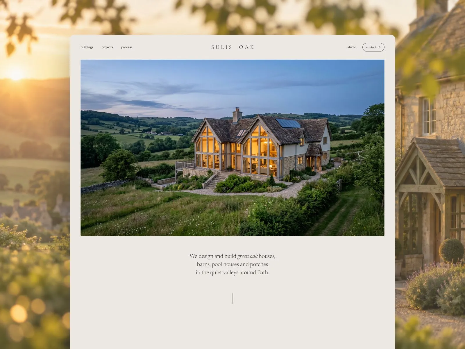 Sulis Oak homepage
