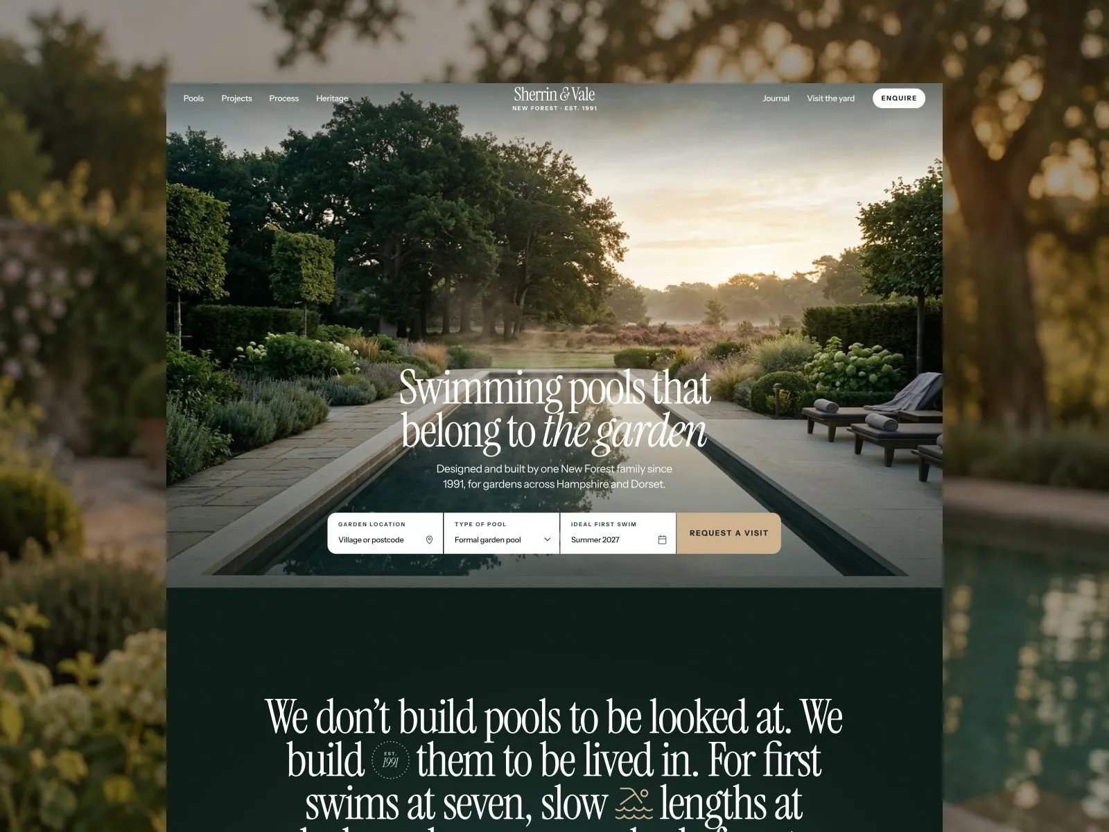 Sherrin & Vale homepage